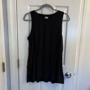 Athleta Black Flowy Tank Top - Casual or Maternity